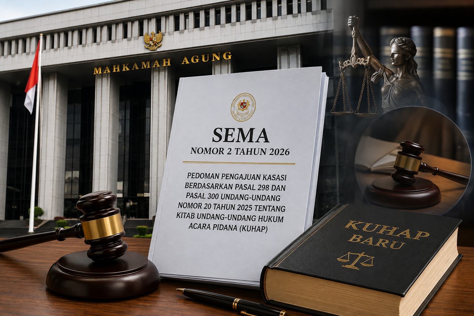 MA Resmi Terbitkan Dua SEMA Baru, Perjelas Hukum Acara Pidana