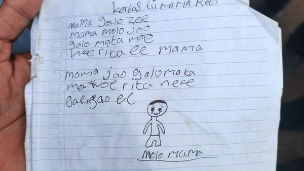 Bocah SD di Ngada NTT Akhiri Hidup: Tinggalkan Surat untuk Ibu